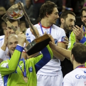Vainqueur coupe de la ligue 2014 - Montpellier